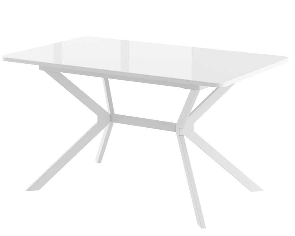 Кухонный стол белый раздвижной раскладной