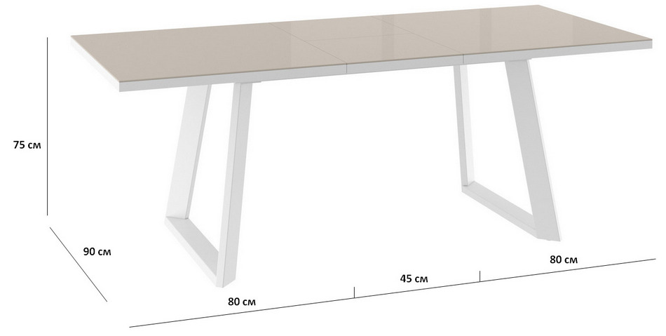 Стол loft lux 160