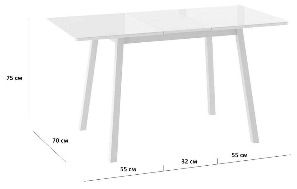 Стол 55 на 70